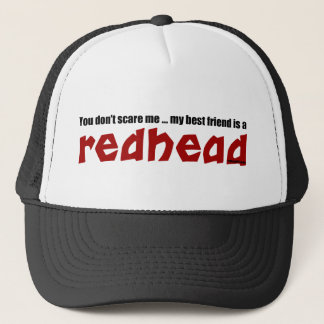 Redhead-bester Freund Truckerkappe