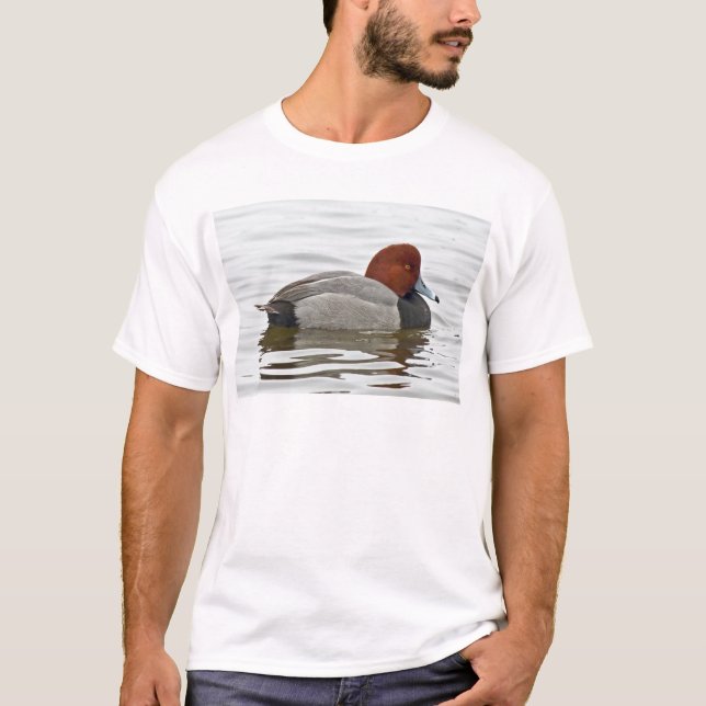 Redhead-Ente Drake T-Shirt (Vorderseite)