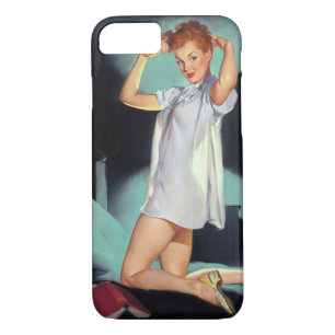 Redhead in der Nacht Button Up Case-Mate iPhone Hülle