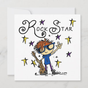 Redhead-Jungen-Rockstar