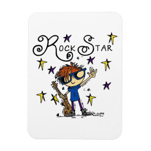 Redhead-Jungen-Rockstar Magnet