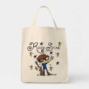 Redhead-Jungen-Rockstar Tragetasche