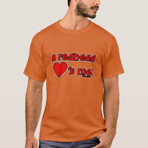 Redhead-Lieben ich T-Shirt