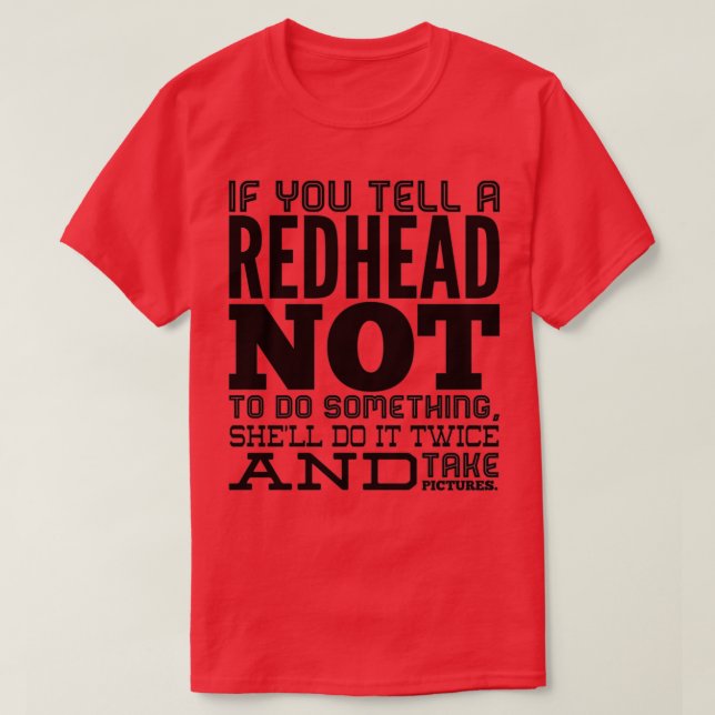 REDHEAD-LIEFERUNGEN 3 T-Shirt (Design vorne)