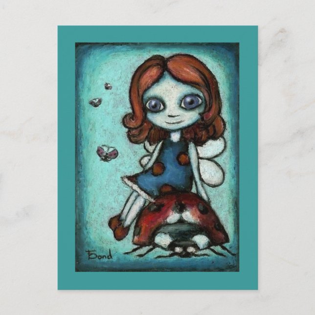Redhead Lucy Postcard Postkarte (Vorderseite)