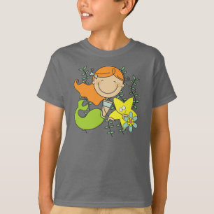 Redhead-Meerjungfrau T-Shirt
