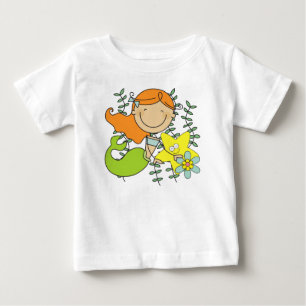 Redhead Mermaid Baby T-shirt