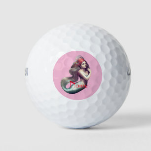 Redhead Mermaid Beauty Thunder_Cove Golfball