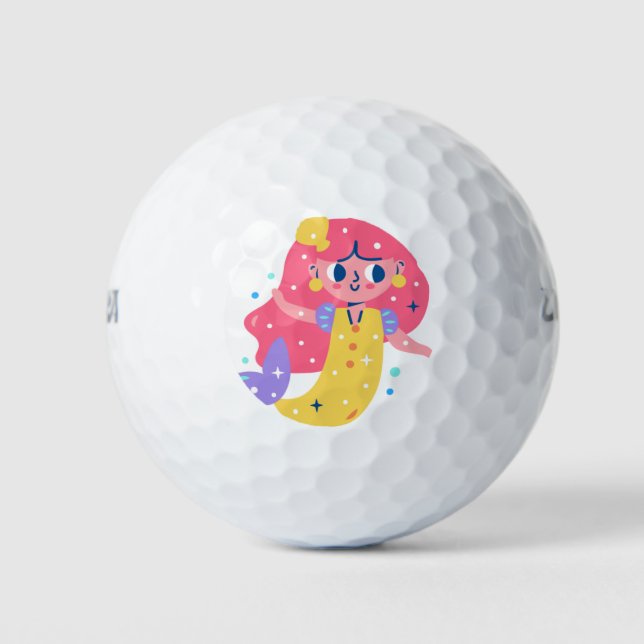 Redhead Mermaid Golfball (Vorderseite)
