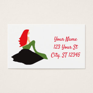 Redhead Mermaid Sitting Thunder_Cove