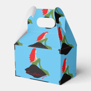 Redhead Mermaid Sitting Thunder_Cove Geschenkschachtel
