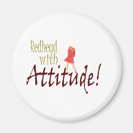 Redhead mit Einstellung Magnet