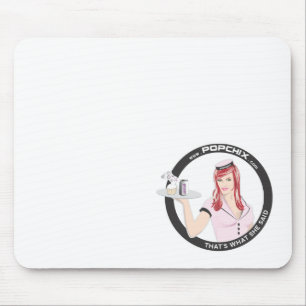 Redhead PopChiX Mädchen Mousepad