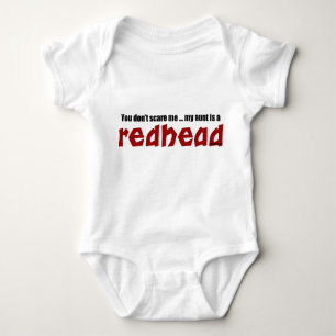Redhead-Tante Baby Strampler