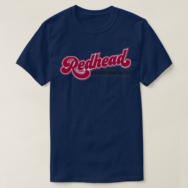 REDHEAD TSHIRT (Design vorne)
