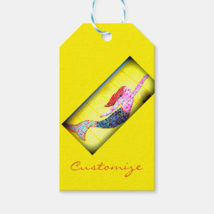 Redheadmosaikmeerjungfrau Geschenkanhänger