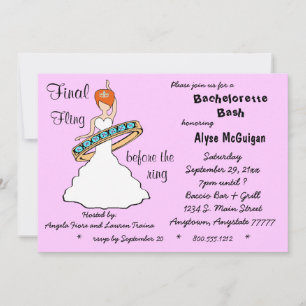 Redheadrosa abschließender Fling vor dem Ring lädt Einladung