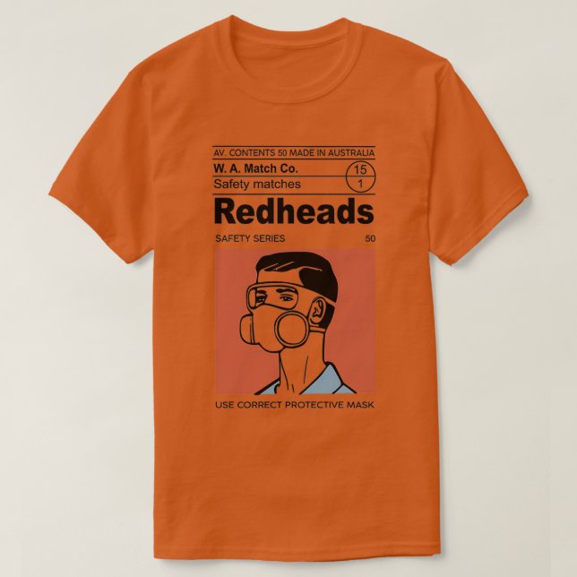 Redheads 14 T-Shirt (Design vorne)