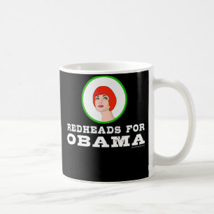 Redheads für Obama-Tasse Tasse