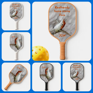 Redheads haben noch mehr Spaß, Anole Lizard Pickleball Schläger