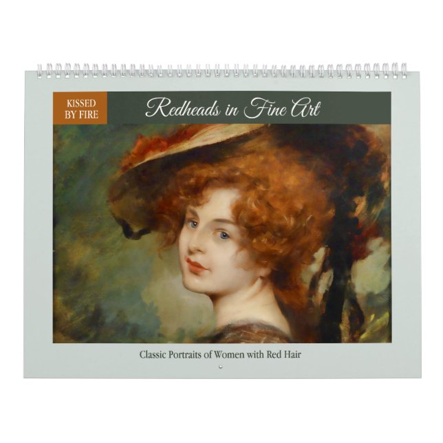 Redheads in Fine Art 2026 Kalender (Titelbild)