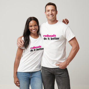 Redheads verbessert es T-Shirt