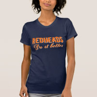 Redheads verbessert es T-Shirts
