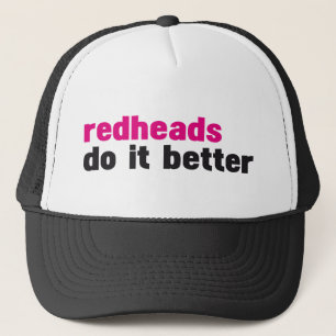Redheads verbessert es truckerkappe