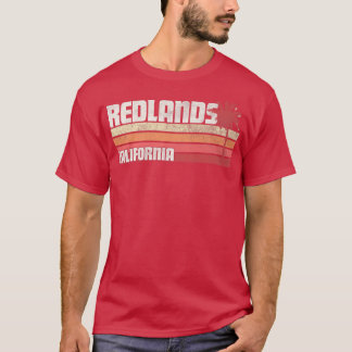 Redlands California CA Vintag 70er 80er Gift Beach T-Shirt