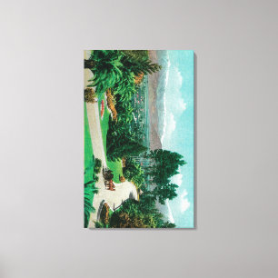 Redlands-Tal und Obstgärten aus Smileys Leinwanddruck