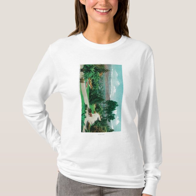 Redlands Tal und Obstgärten vom smiley T-Shirt (Vorderseite)