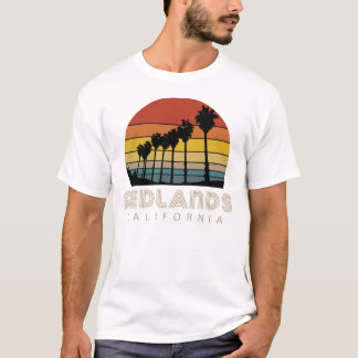Redlands Vintage 70er Sonnenuntergang T-Shirt