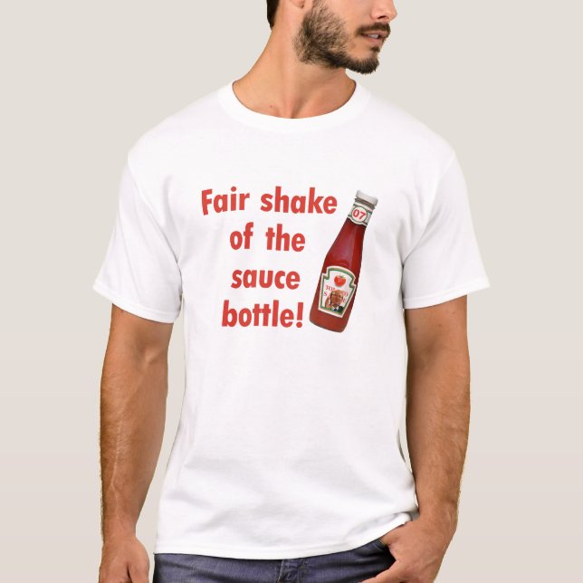 Redliches Geschäft Kevins Rudd der Soße-Flasche! T-Shirt (Vorderseite)