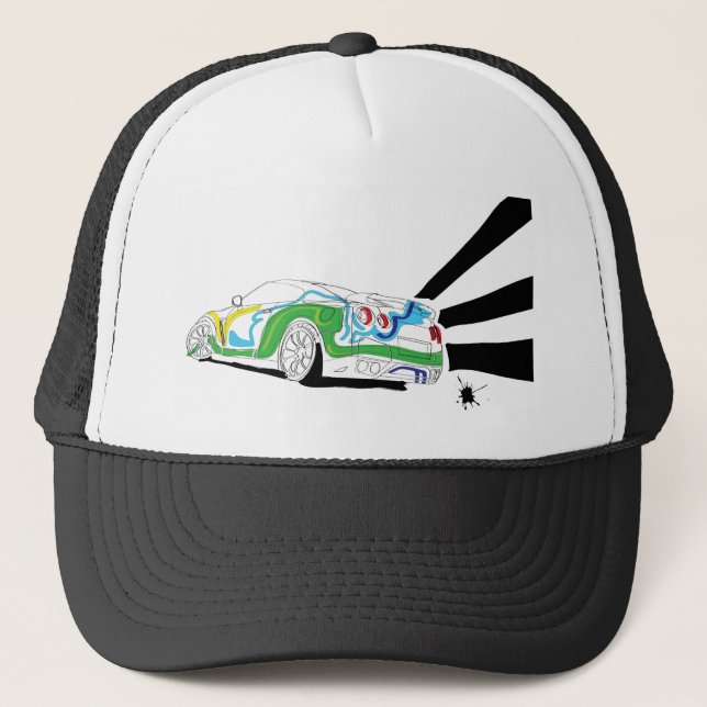 Redlights Truckerkappe (Vorderseite)