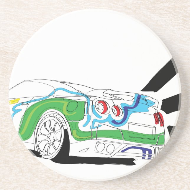 Redlights Untersetzer (Vorne)