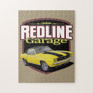 Redline Garage gelbes Camaro Puzzle