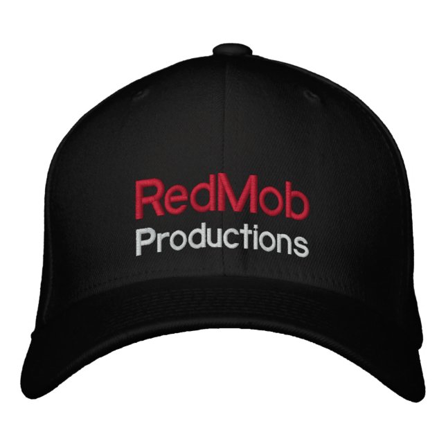 RedMob Hat Bestickte Baseballkappe (Vorderseite)