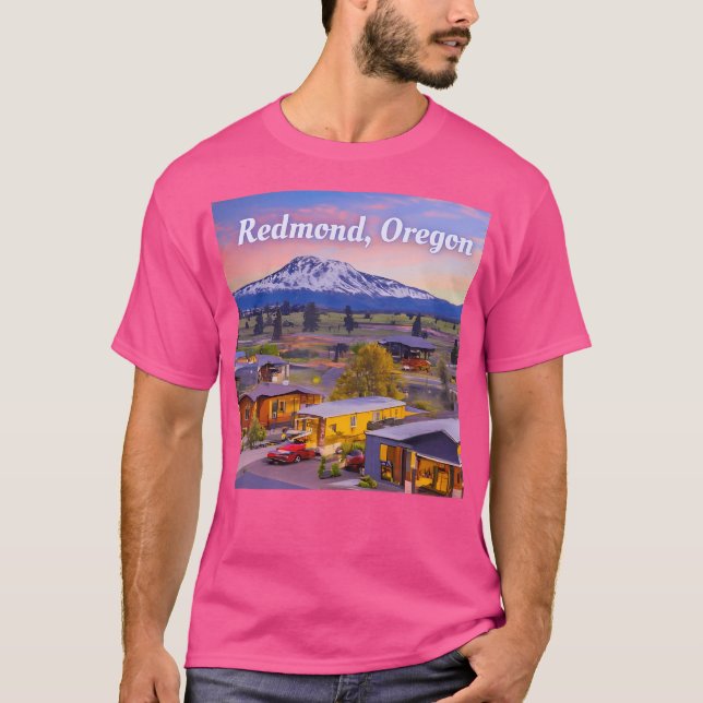 Redmond Oregon Active T-Shirt (Vorderseite)