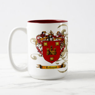 Redmond-Wappen Zweifarbige Tasse