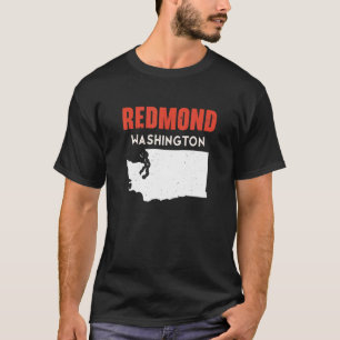 Redmond Washington USA Staat America Travel Washin T-Shirt