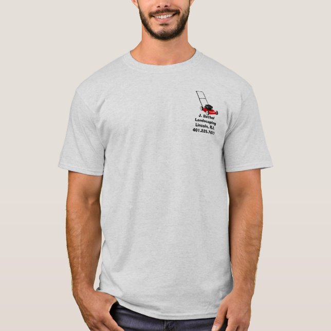 REDMOWER, J. Bethel LandscapingLincoln, R.I.401… T-Shirt (Vorderseite)
