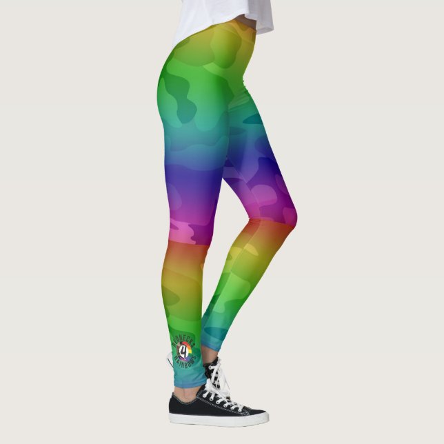 Redneck 4 Regenbogen Leggings (Rechts)