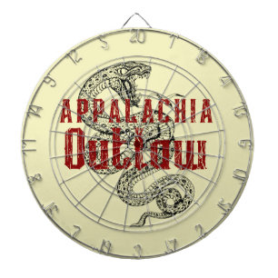 Redneck Appalachia Outlaw Dartscheibe