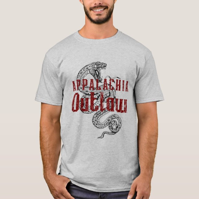 Redneck Appalachia Outlaw T-Shirt (Vorderseite)