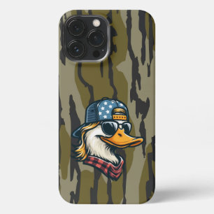 Redneck Duck Bottomland Camouflage Ente Jagd Redne iPhone 13 Pro Max Hülle