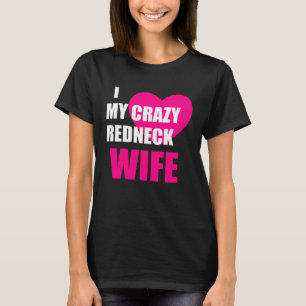 Redneck-Ehemann Ehefrau Paare Gag für Frauen oder T-Shirt