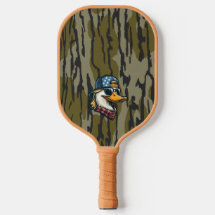 Redneck-Enten-Bottomland-Tarnung Redneck-Entenjagd Pickleball Schläger