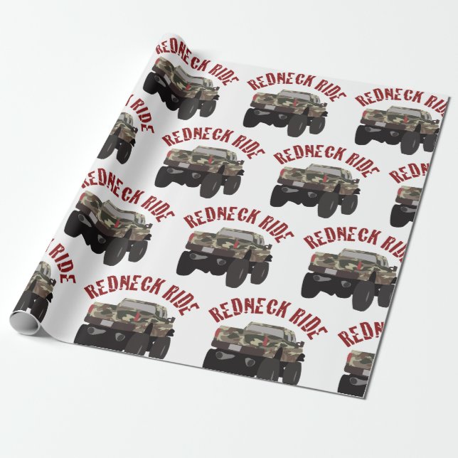 Redneck Geschenkpapier (Ungerollt)