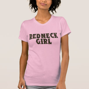 Redneck Girl Green Camouflage T-Shirt