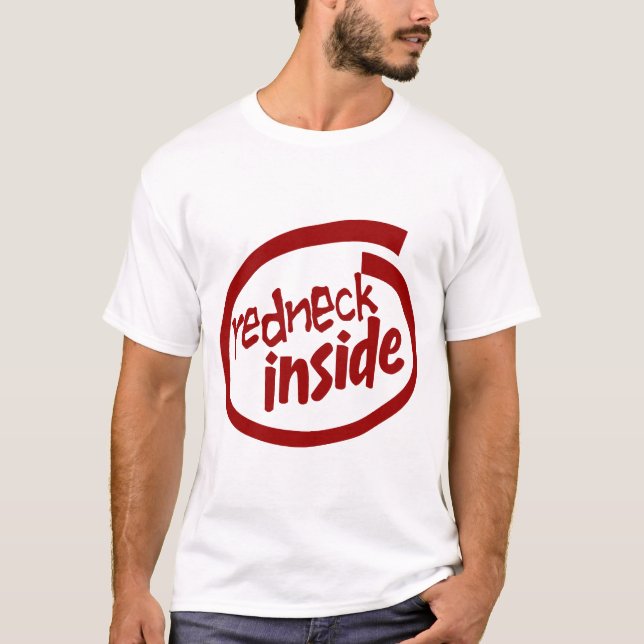 Redneck im T - Shirt (Vorderseite)